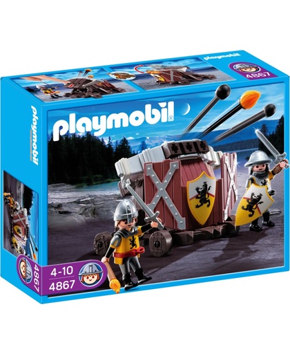 Playmobil Drievoudige Ballista Met Leeuwenridders - 4867