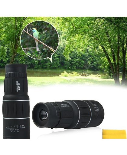 Professionele HD Monokijker 16x52 Dual Focus | Optische Lens met 16x optische zoom | Monocular Telescoop | Professionele verrekijker | 66M/8000M