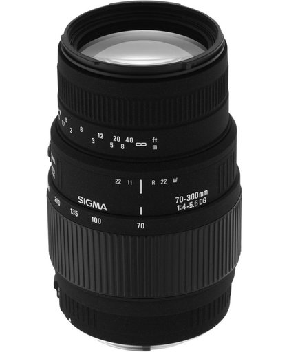 Sigma 70-300 mm - f/4-5.6 DG - telezoom lens met macro functie - geschikt voor Nikon
