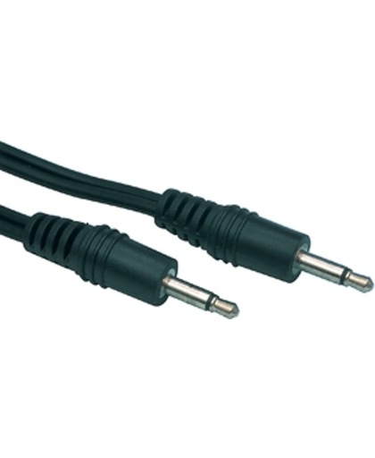 Audio / video kabel 3.5mm mono jack plug - 3.5mm mono jack plug 1,20 m
