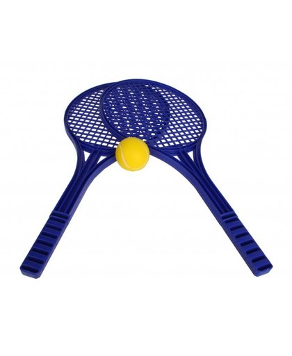 Toyrific Soft Tennisset 53 cm blauw