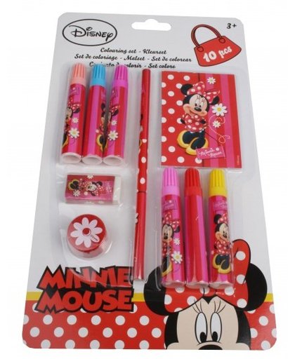Disney Minnie Mouse Kleurset 10 delig