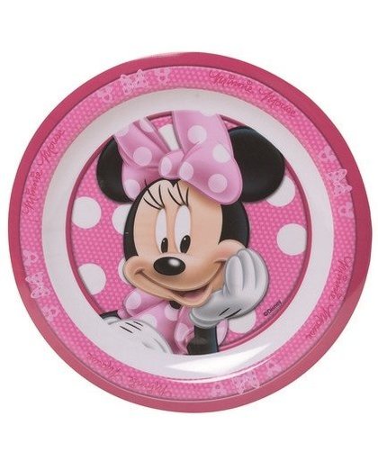 Disney Minnie Mouse bord roze/wit