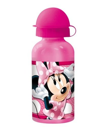 Disney bidon Minnie Mouse 400 ml roze