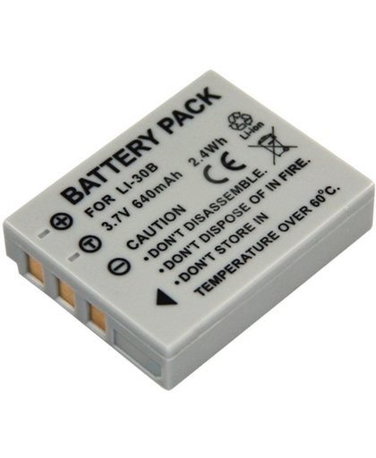 Battery Li-30B Li30b Olympus mju Mini Digital S / Stylus