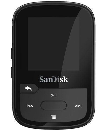 SanDisk Clip Sport Plus - MP3-speler - 16GB - Zwart