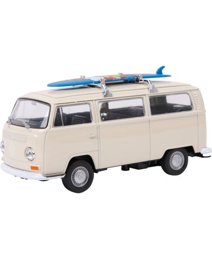 Small Foot Modelauto Volkswagen Bus T2+Surfplank Metaal