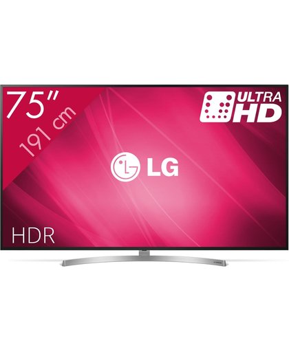 LG 75SK8100 75" 4K Ultra HD Smart TV Wi-Fi Grijs LED TV