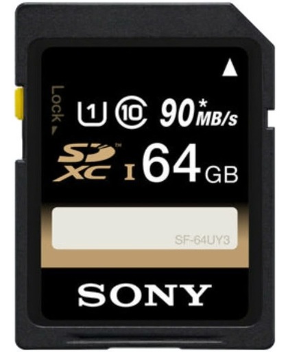 Sony SF64UY3 Experience SD kaart 64 GB