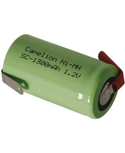 Ni-Mh Batterij 1.2V - 1.3Ah Met Soldeerlippen In Tegengestelde Richting (Bulk)