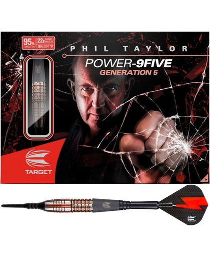Target Softtip Phil Taylor Power 9FIVE Gen.5 95% Japan 22 gram
