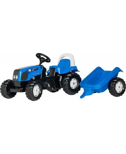 Rolly Toys traptractor RollyKid Landini Power Farm junior blauw