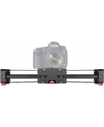 FT-52 Portable 48cm / 102cm (Installs on Tripod) Slide Rail Track voor DSLR / SLR Cameras / Video Cameras(zwart)