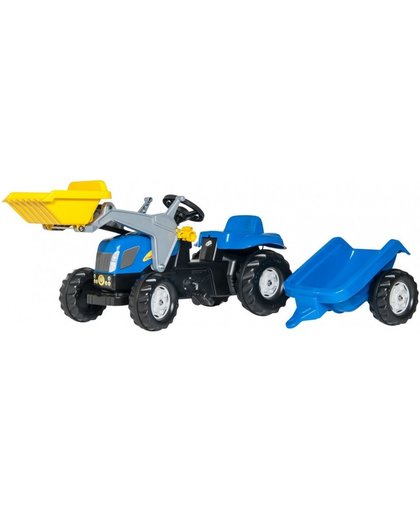 Rolly Toys traptractor RollyKid NH T7040 junior blauw