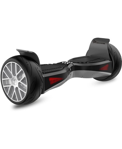 EVERCROSS SHADOW HOVERBOARD HUMMER GYROPODE ALL TERRAIN 8.5 INCHES ZILVER BLUETOOTH APPLICATION