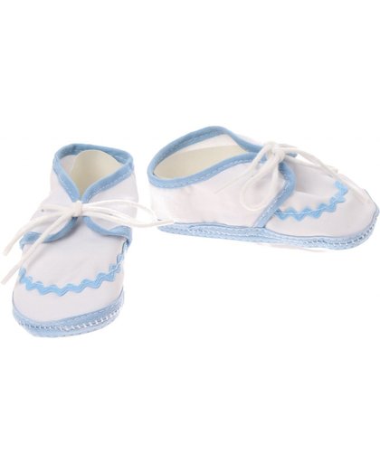 Junior Joy babyschoenen Newborn junior wit/lichtblauw