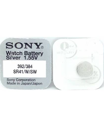 Sony 392, SR41SW, SR41, V392 knoopcel horlogebatterij