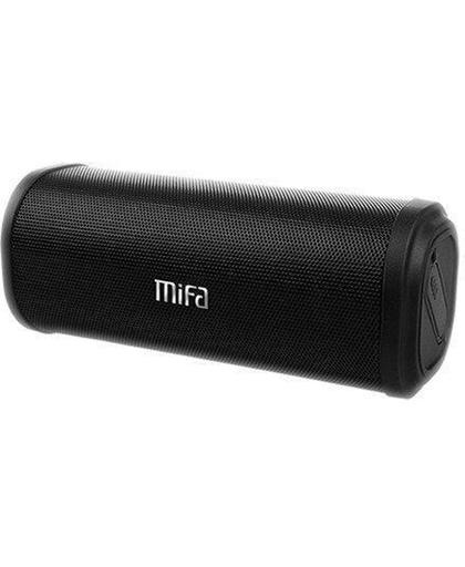 MIFA F5 - BluetoothSpeaker - Met diepe bass-sound!  -  spatwaterdicht  - Zwart