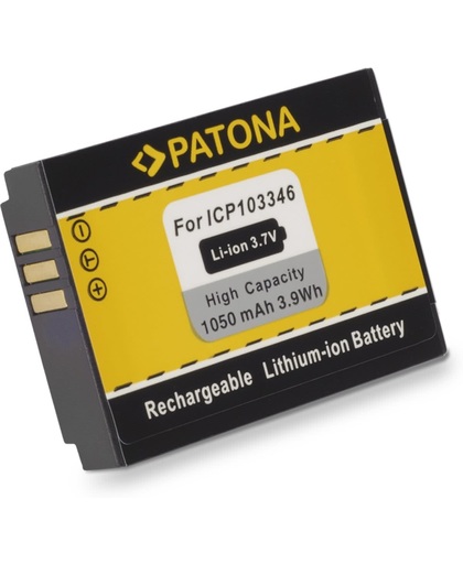 PATONA Battery f. Oregon ICP103346 ICP-103346 Scientific ATC9K