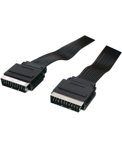 Valueline SCART 22/5 5m SCART (21-pin) SCART (21-pin) Zwart SCART-kabel