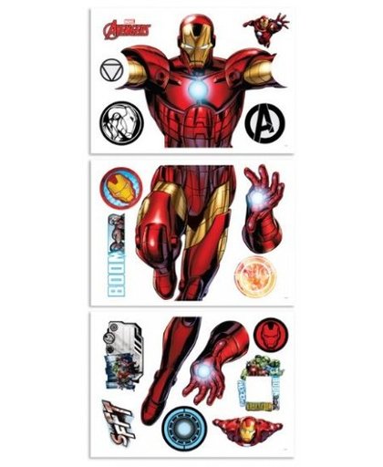Marvel Muursticker Iron Man 122 cm