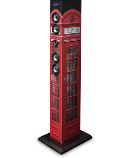 Bigben Interactive multimedia bluetooth sound tower - Britse telefooncel