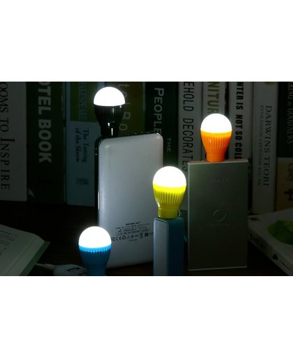 USB LED Lamp rondje willekeurige kleur