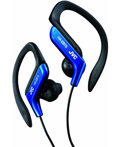 JVC HA-EB75-A - Ear-clip Sport oordopjes - Blauw