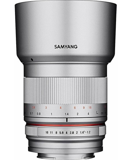 Samyang 50mm F1.2 As Umc Cs - Prime lens - geschikt voor Fujifilm X - zilver