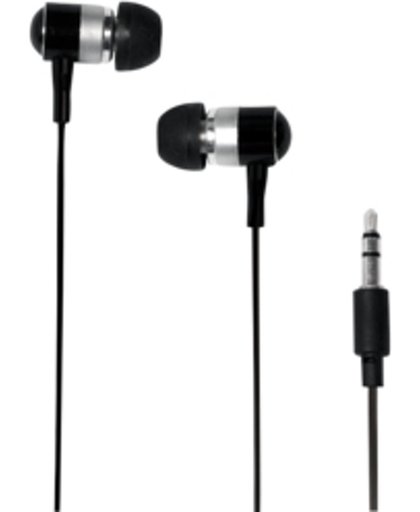 LogiLink HS0015A In-ear Stereofonisch Bedraad Zwart mobiele hoofdtelefoon