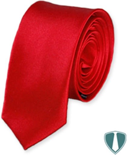 Rode stropdas skinny