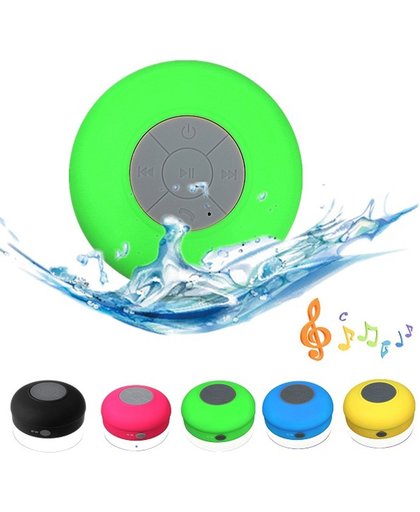 Waterdichte Bluetooth douche speaker - Groen