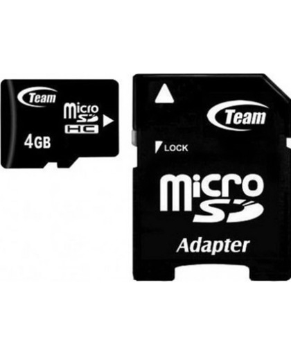 Team Group microSDHC 4GB 2GB MicroSDHC Klasse 10 flashgeheugen