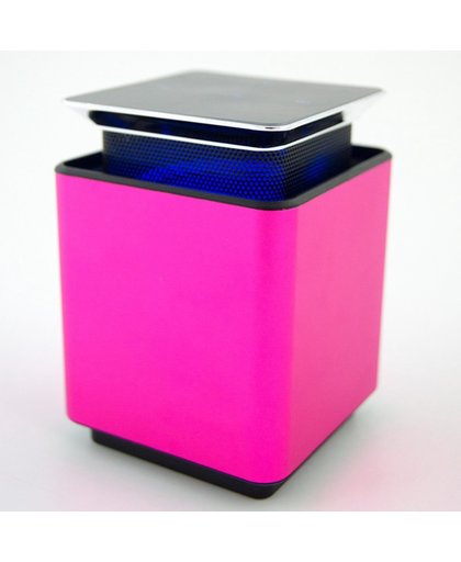 bluetooth speaker woofer toutchscreen draafdloos surround roze