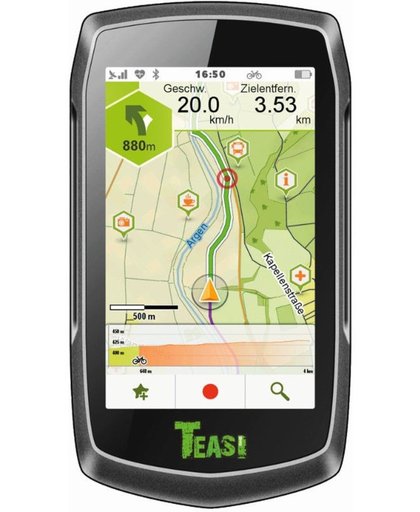 Teasi One³ eXtend Handheld/Fixed 3.5'' Touchscreen 139g Zwart navigator