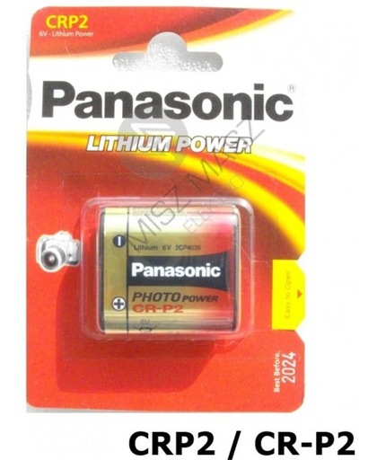 Panasonic LITHIUM Power CRP2 CR-P2 batterij blister