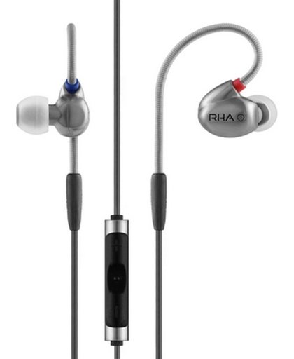RHA T10i In-ear Stereofonisch Bedraad Zilver mobiele hoofdtelefoon