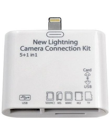 5 in 1 Camera Connection Kit, voor iPad Mini, iPad 4 & iPad Air