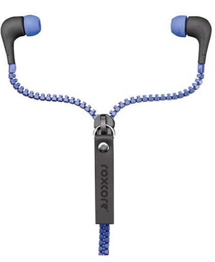 Roxcore  - Zippers -  Oortelefoon - Blauw