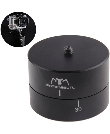 myrmica 360tl time lapse pan en tilt head / 360 degree auto rotation camera houder voor gopro(zwart)