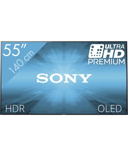 Sony KD55A1 LED TV 139,7 cm (55") 4K Ultra HD Smart TV Wi-Fi Zwart