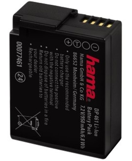 Hama "DP 461" Lithium Ion Battery for Panasonic DMW-BLC12
