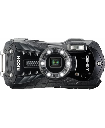 Ricoh WG-50 Compactcamera 16MP 1/2.3'' CCD 4608 x 3456Pixels Zwart