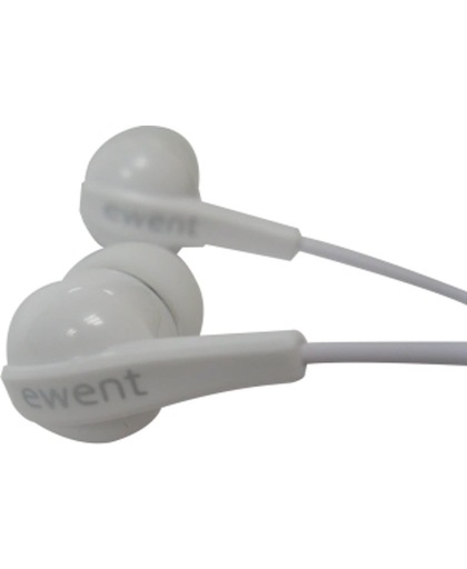 Ewent EW3583 Wit Intraauraal In-ear koptelefoon