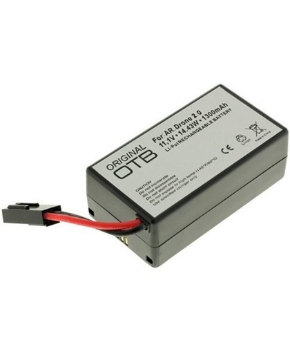 Batterij voor Parrot AR.Drone 2.0 Li-Polymer 1300mAh