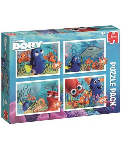 Disney Finding Dory 4in1 Puzzelset