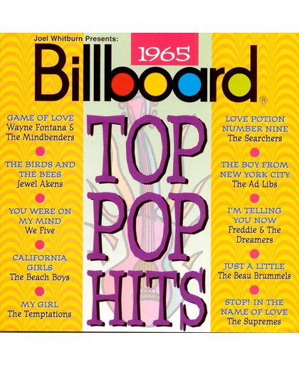 Billboard Top Pop Hits 1965