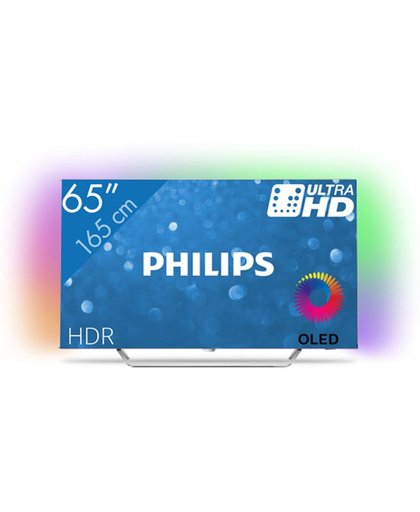 Philips Superslanke 4K UHD OLED Android TV 65OLED873/12 LED TV