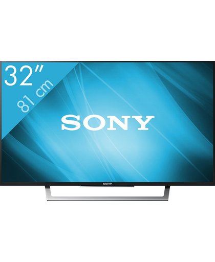 Sony KDL-32WD759 32" Full HD Smart TV Wi-Fi Zwart, Zilver LED TV