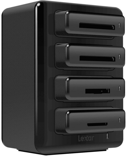 Lexar Professional Workflow Hub HR1 Kaartlezer met USB 3.0 technologie